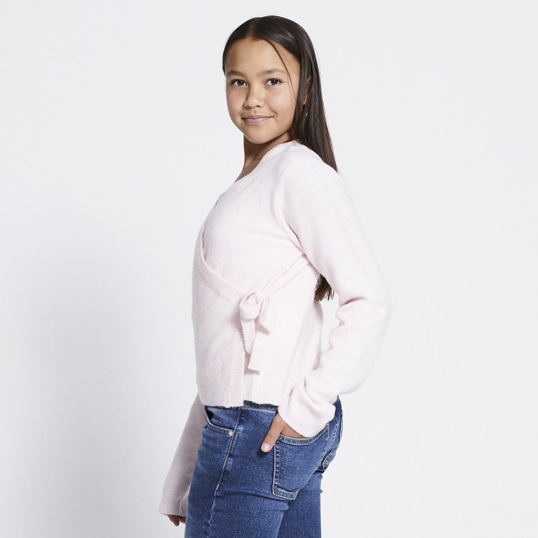 Wrap knit sweater "Bettan"